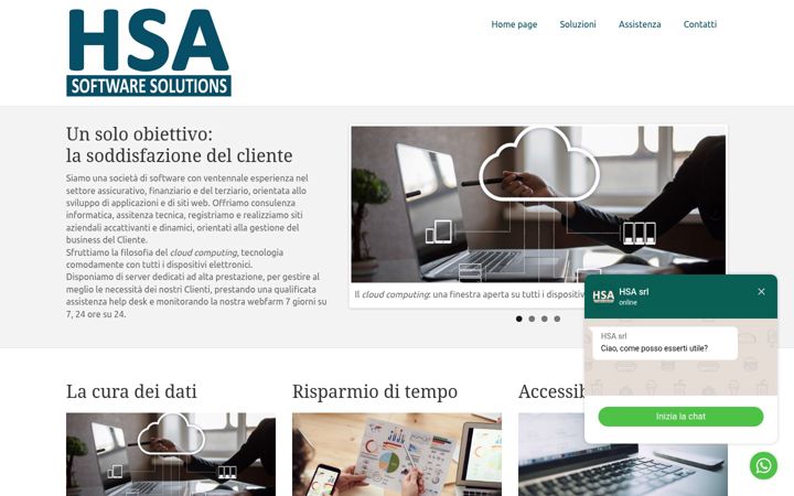 Screenshot of hsa2000.it