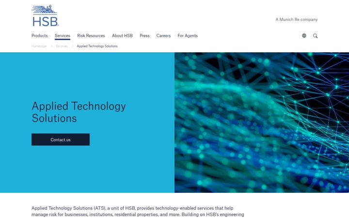 Screenshot of hsb-ats.com