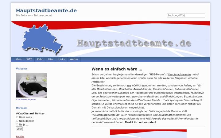 Screenshot of hsb-forum.de