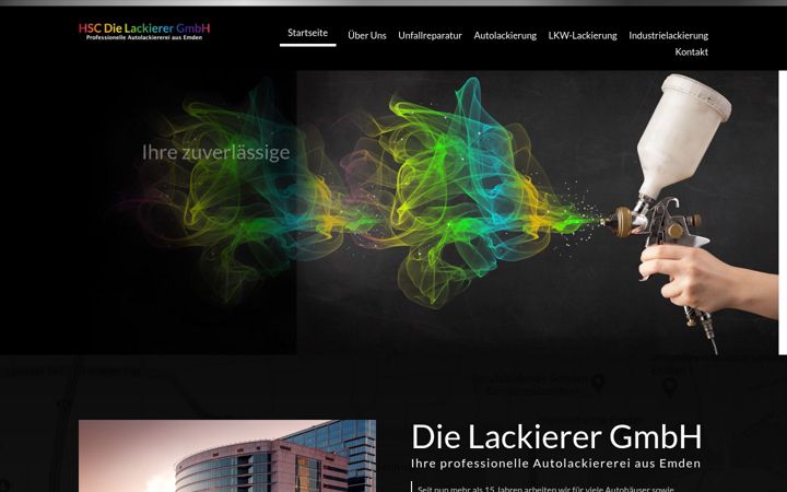 Ekrano kopija hsc-dielackierer.de
