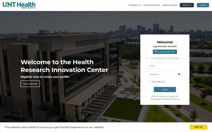 Screenshot of hscnext.com