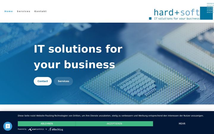 Screenshot of hsd.gmbh