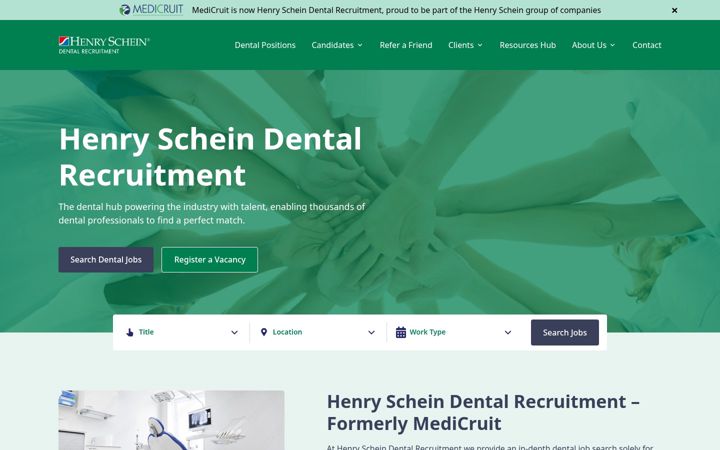 Screenshot of hsdrecruitment.co.uk