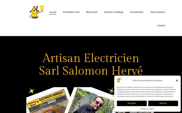 Screenshot of hseg.fr