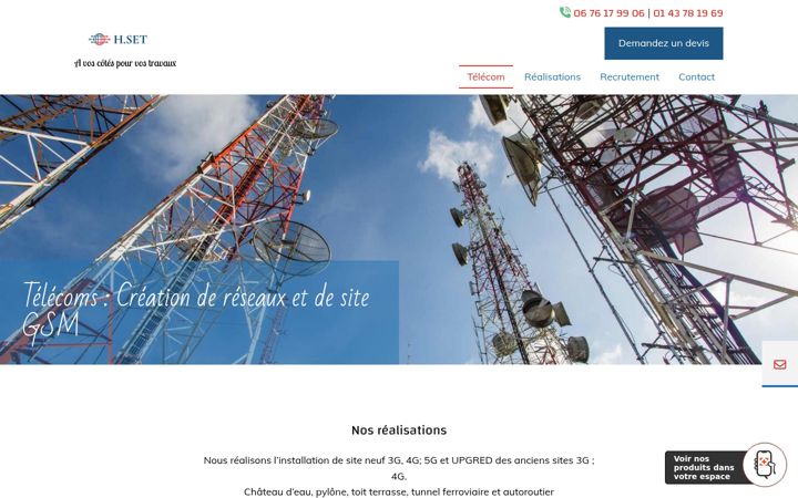 Screenshot of hset.fr