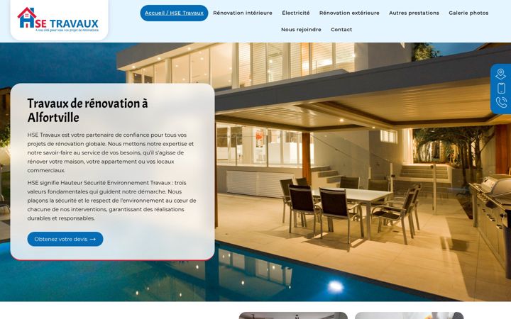 Screenshot of hsetravaux.fr