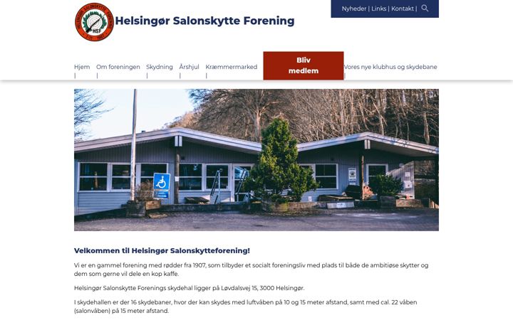 Screenshot of hsf-skytte.dk