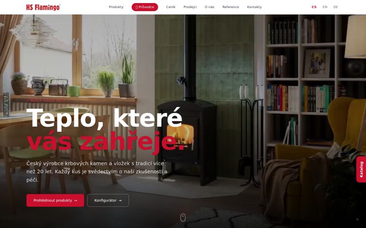 Screenshot of hsflamingo.cz