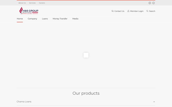 Screenshot of hsgroup.tech