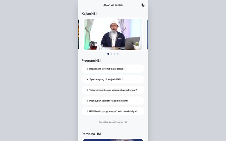 Screenshot of hsi.id