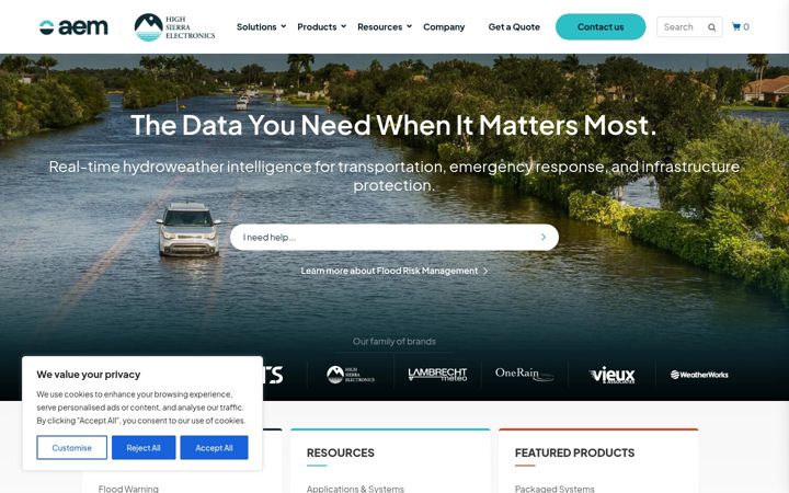 Screenshot of hsierra.com