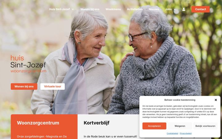 Screenshot of hsj-berchem.be