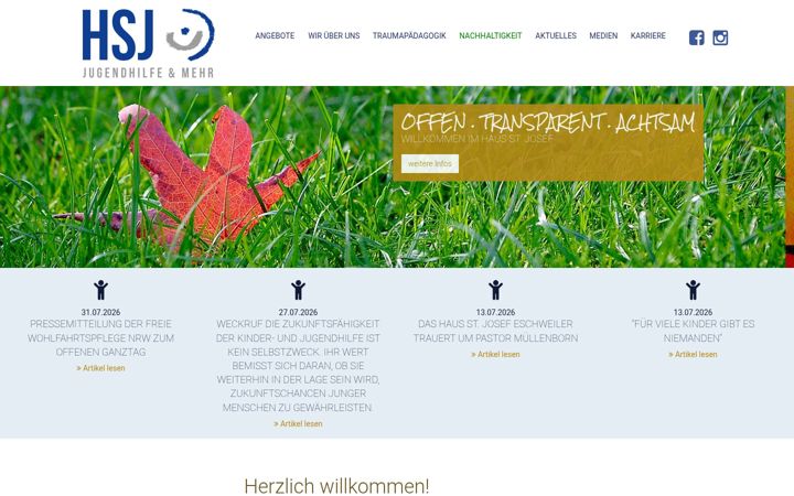 Screenshot of hsj-eschweiler.de