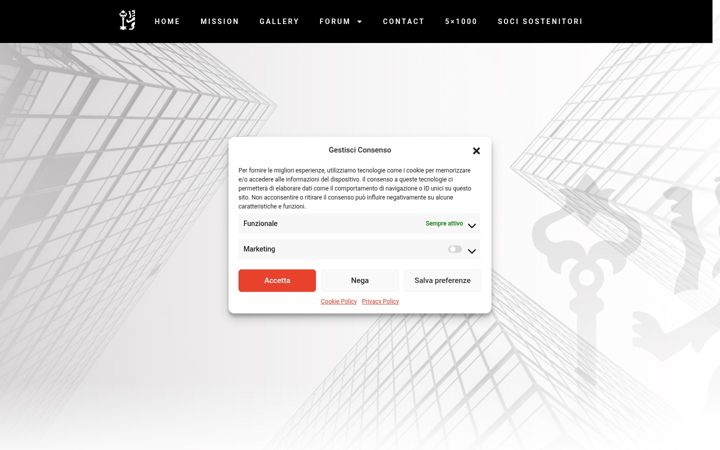 Screenshot of hslfoundation.it