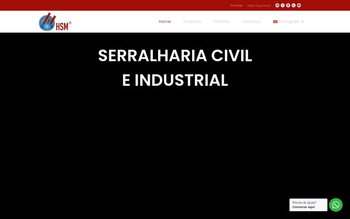 Screenshot of hsm-hsm.pt