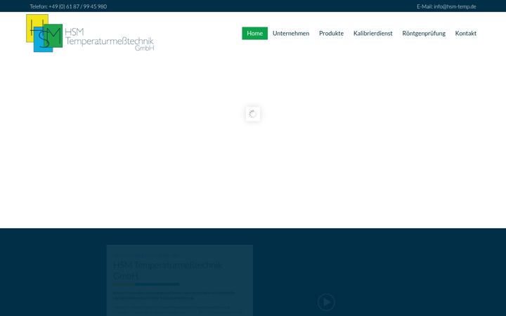 Screenshot of hsm-temp.de