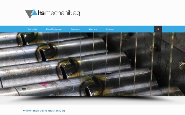 Screenshot of hsmechanik.ch