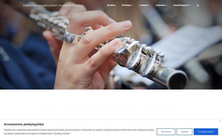 Screenshot of hsmry.fi