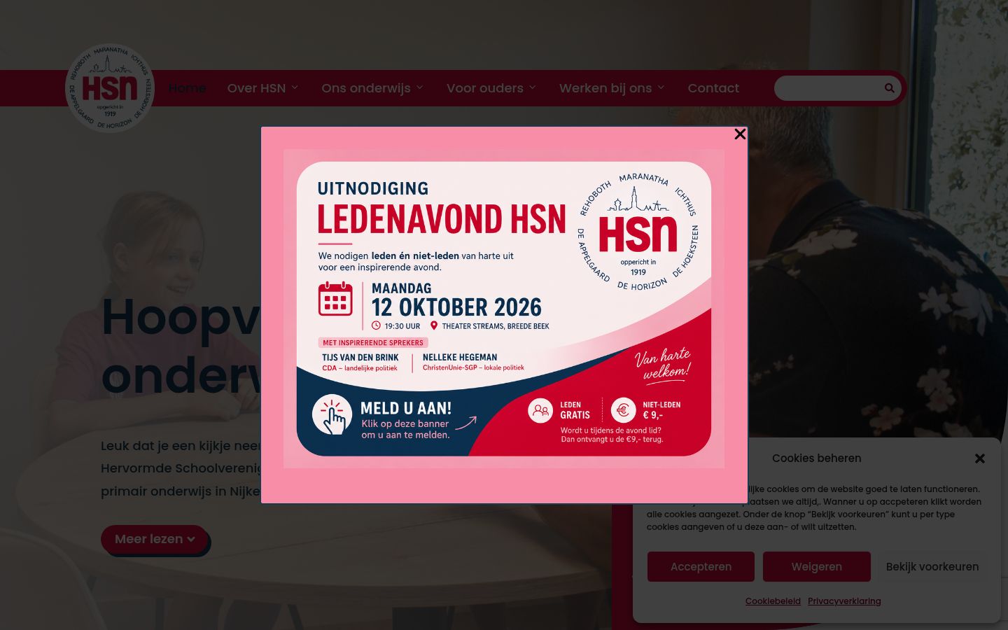 Sutikimo reklamjuostės, rodytos prieš bet kokią sąveiką, ekrano kopija