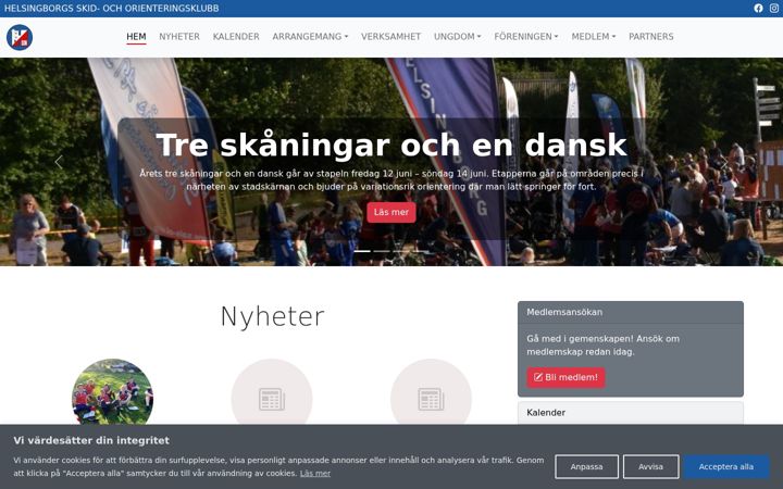 Screenshot of hsok.se