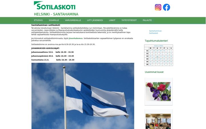 Screenshot of hssky.fi