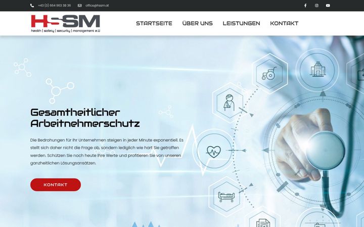 Screenshot of hssm.at