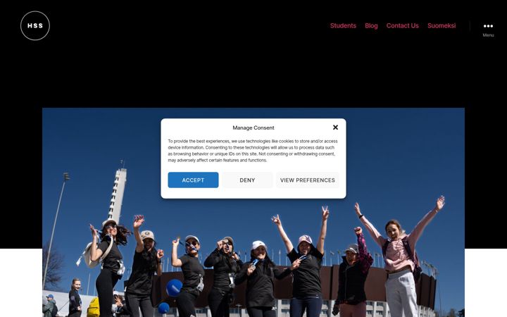 Screenshot of hsso.fi
