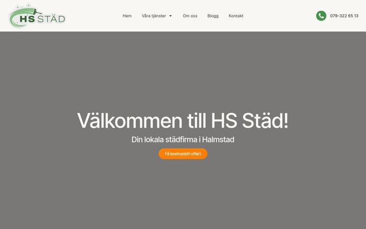 Screenshot of hsstad.se