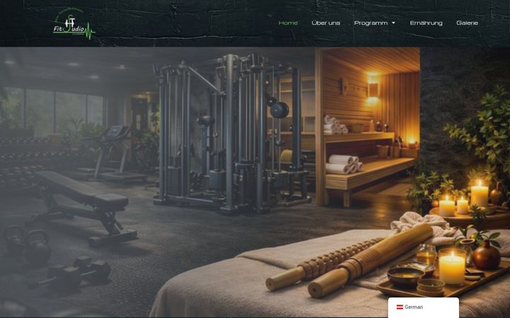 Screenshot of hst-fitstudio.at