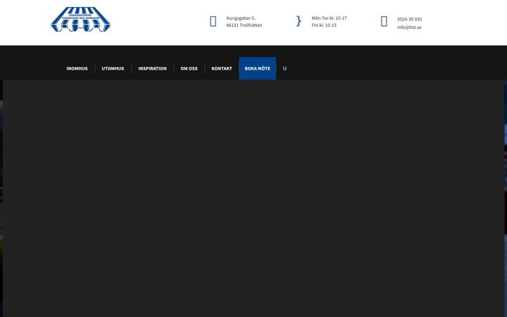 Screenshot of hst.se
