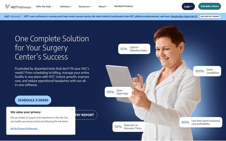 Screenshot of hstpathways.com