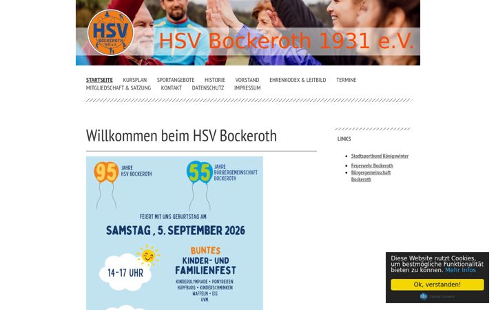Screenshot of hsv-bockeroth.de