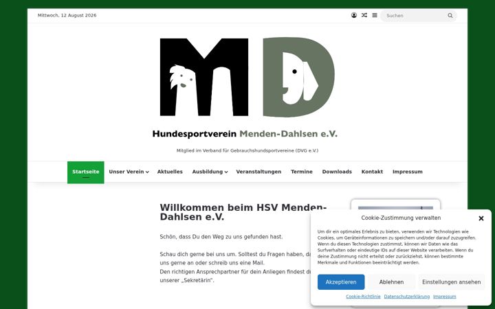 Screenshot of hsv-dahlsen.de