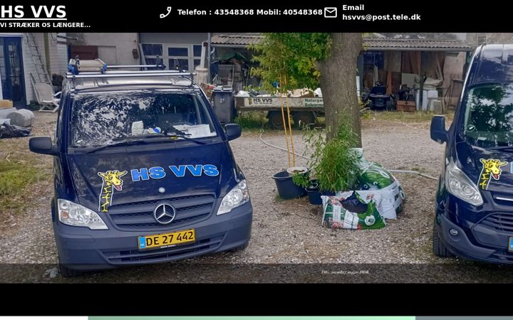 Screenshot of hsvvs.dk
