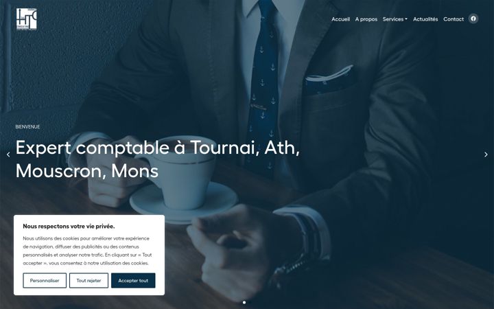 Screenshot of ht-consult.be