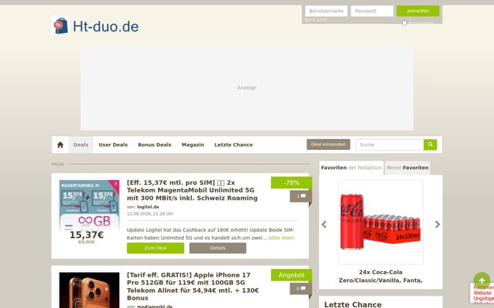 Screenshot of ht-duo.de
