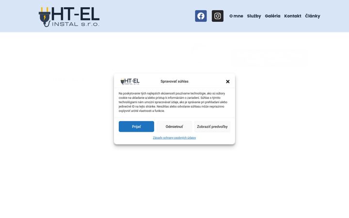 Screenshot of ht-el.sk