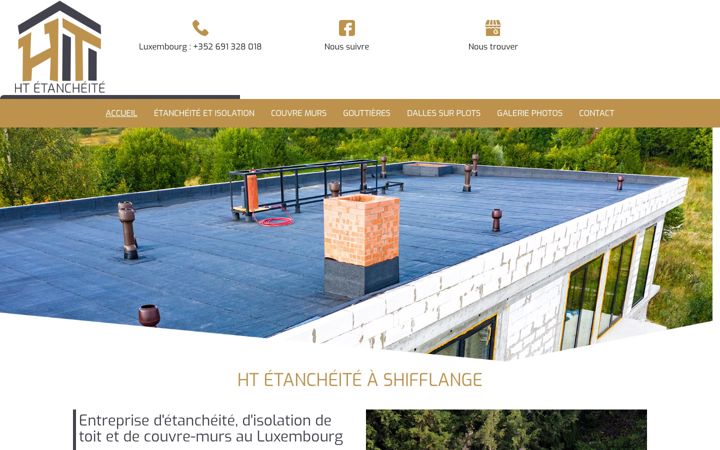 Screenshot of ht-etancheite.lu