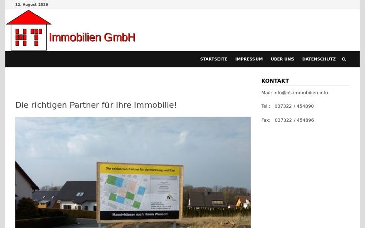 Screenshot of ht-immobilien.info