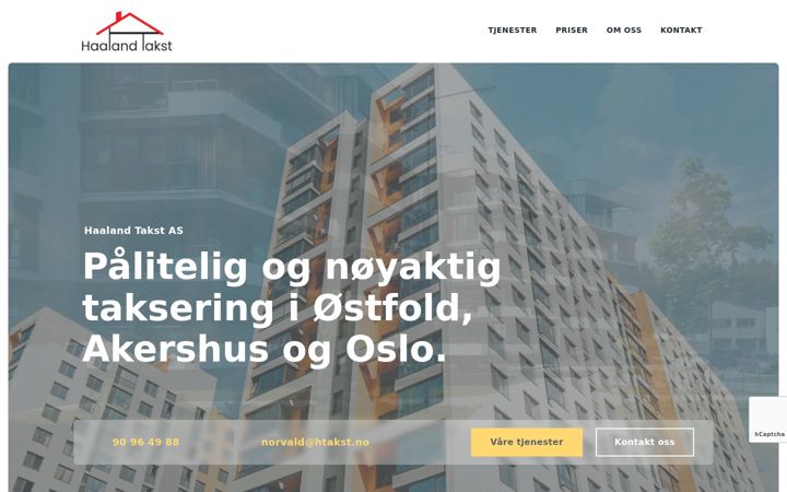 Screenshot of htakst.no