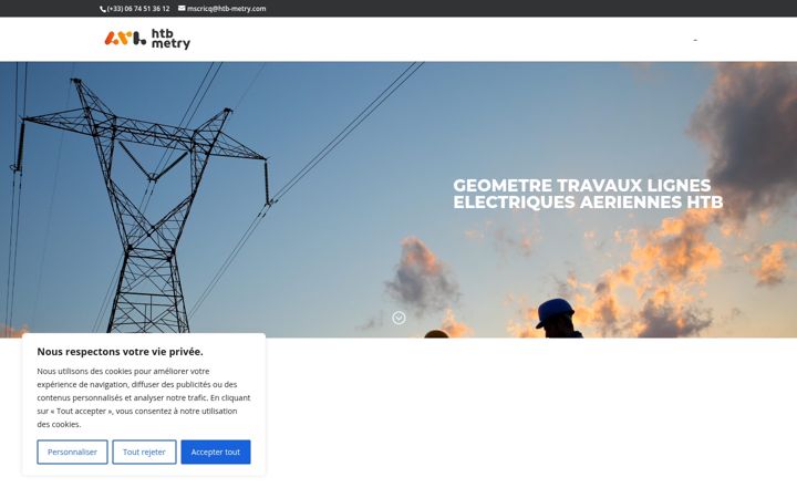 Screenshot of htb-metry.com