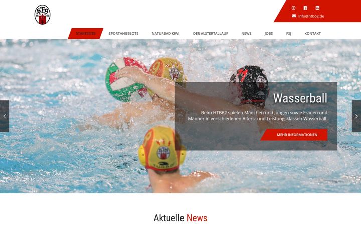Screenshot of htb62.de