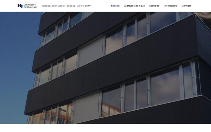 Screenshot of htconstructions.ch