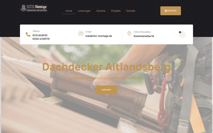 Screenshot of htcr-dach.de
