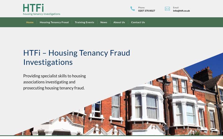 Screenshot of htfi.co.uk