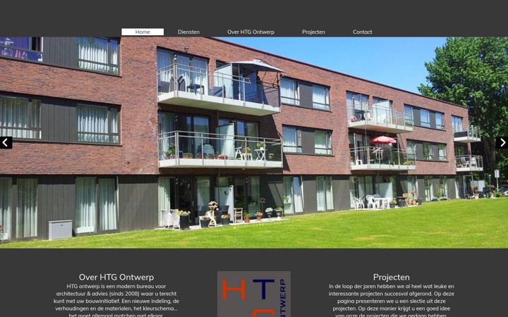 Screenshot of htgontwerp.nl
