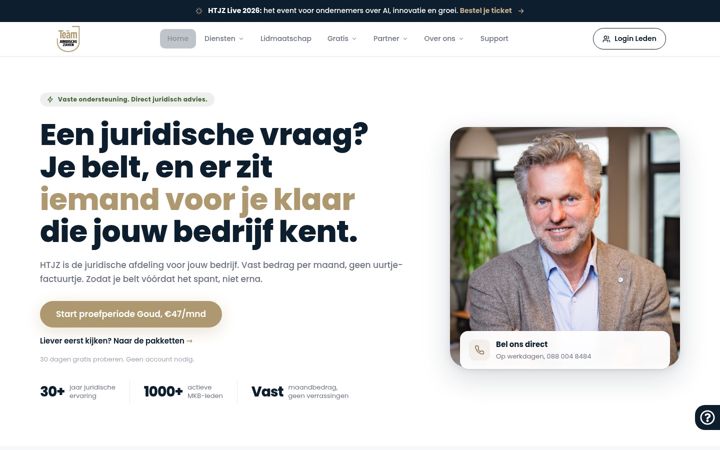 Screenshot of htjz.nl