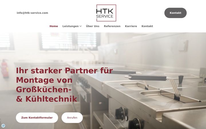 Screenshot of htk-service.de