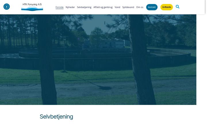 Screenshot of htkforsyning.dk