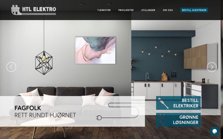 Screenshot of htlelektro.no